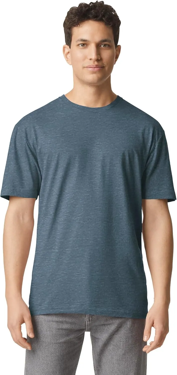 Gildan Unisex Adult Softstyle Cotton T-Shirt, Style G64000, Multipack