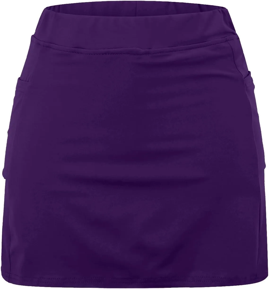 Golf Skirts for Women high Waisted Tennis Skirt with Pockets for Balls Womens Athletic Shorts Longer