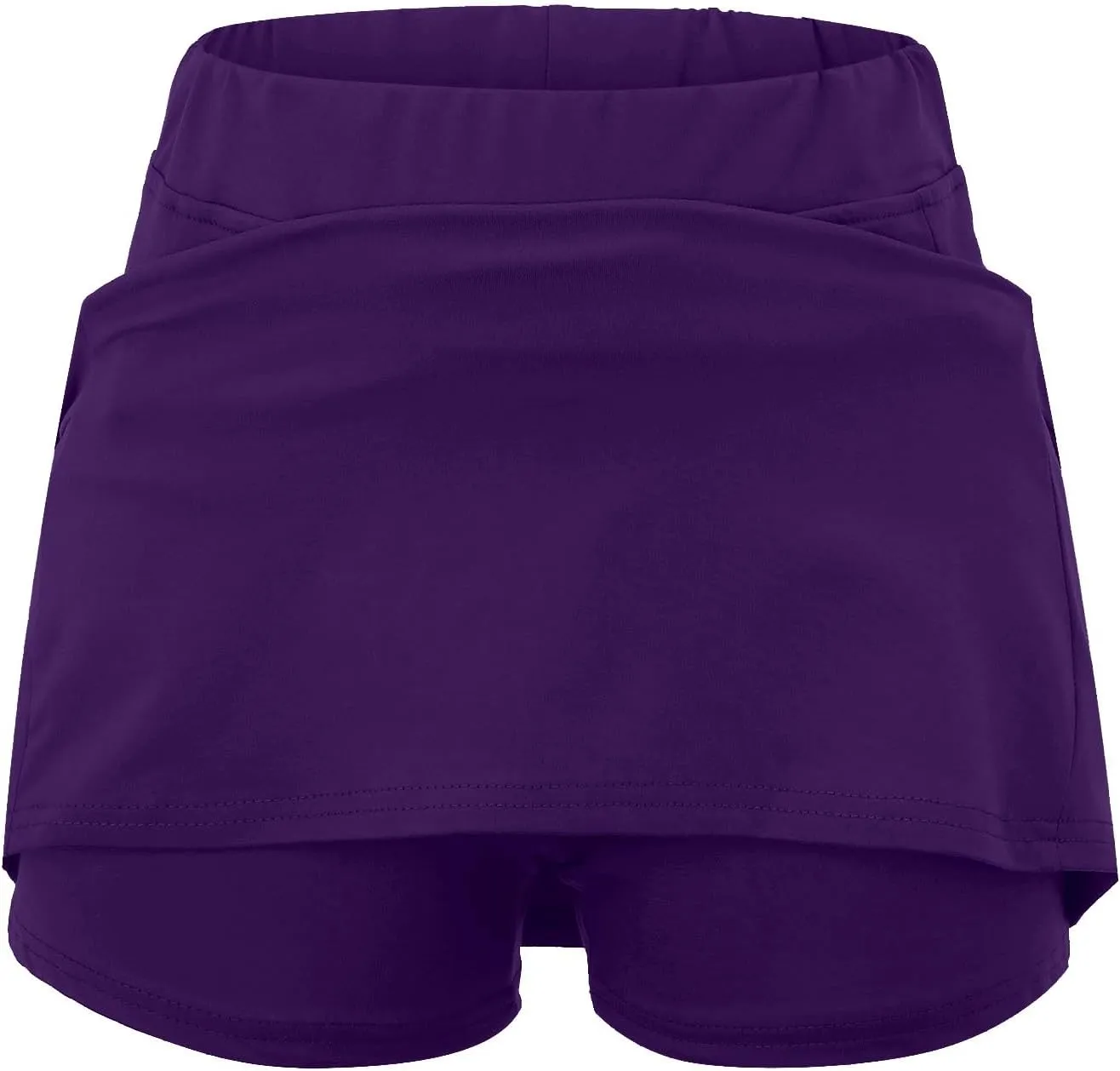 Golf Skirts for Women high Waisted Tennis Skirt with Pockets for Balls Womens Athletic Shorts Longer