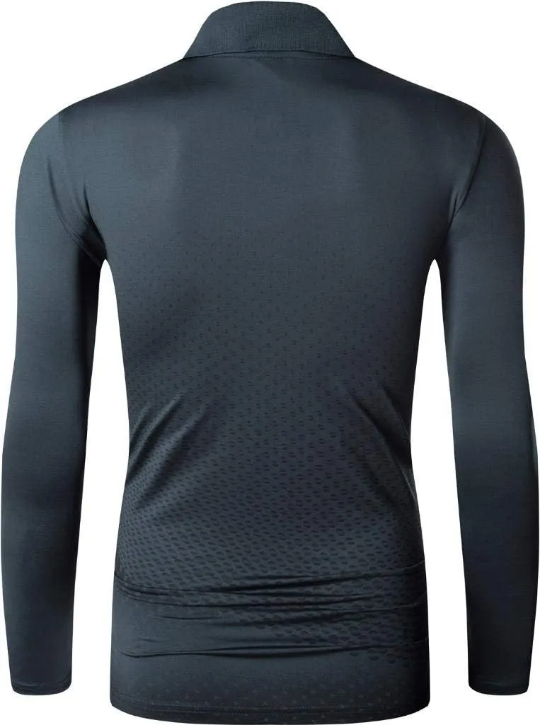 jeansian Men's Outdoor Sport Quick Dry Fit Polo T-Shirts Tee Shirt Tshirt Tops Golf Tennis Bowling LA287