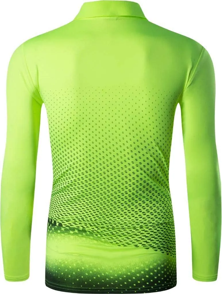 jeansian Men's Outdoor Sport Quick Dry Fit Polo T-Shirts Tee Shirt Tshirt Tops Golf Tennis Bowling LA287