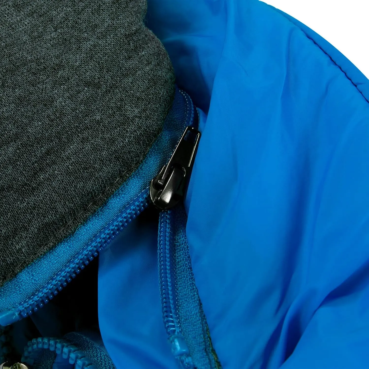 Karwuiio Men Winter Down Jackets & Coats Long Sleeves Solid Color Zip-Up Puffer Hooded Coats with Pockets