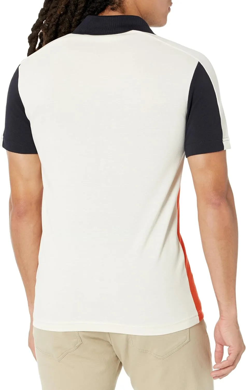 Lacoste Men's Short Sleeve Tri-Color Polo Shirt