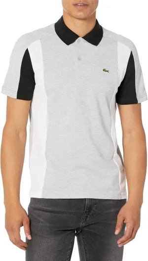 Lacoste Men's Short Sleeve Tri-Color Polo Shirt