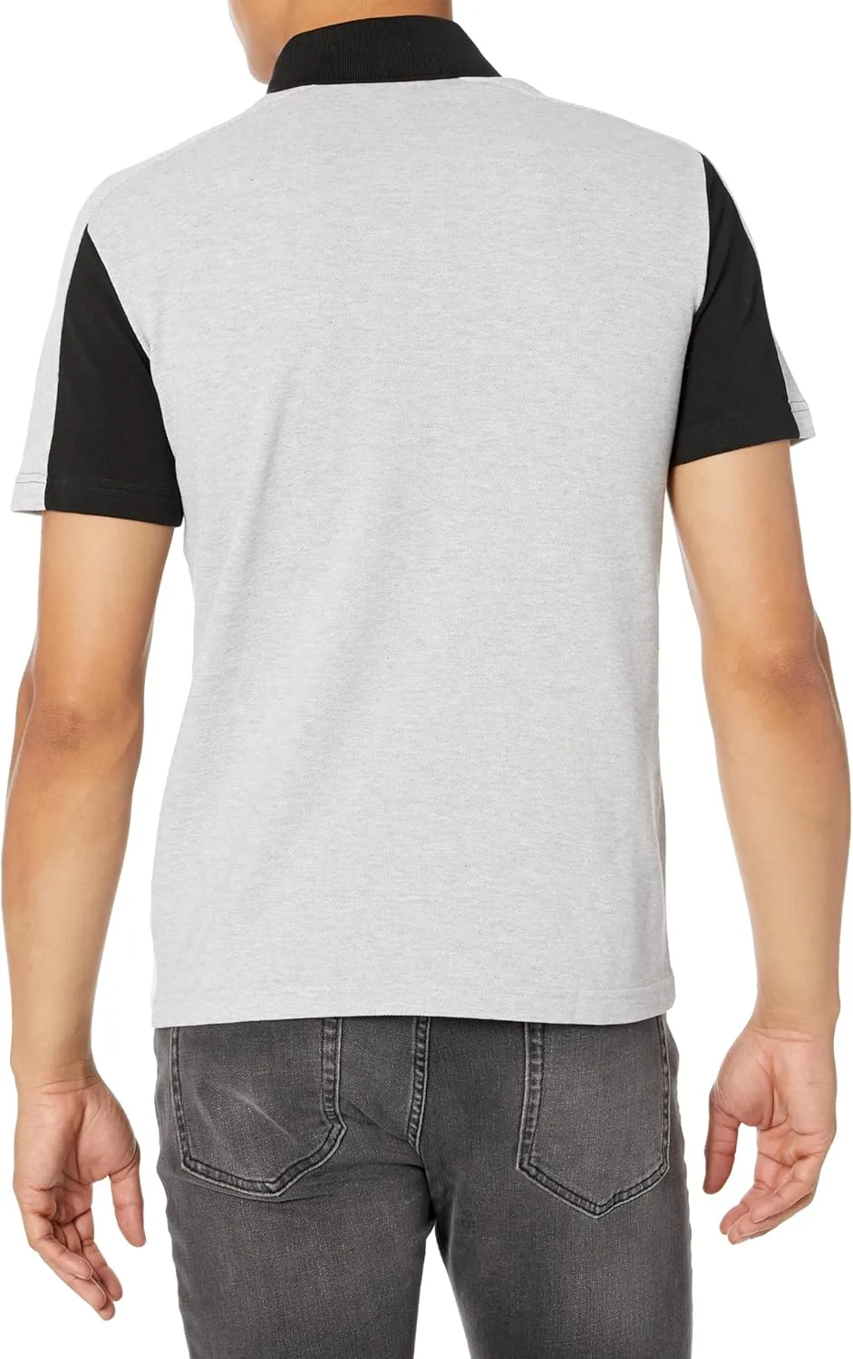 Lacoste Men's Short Sleeve Tri-Color Polo Shirt