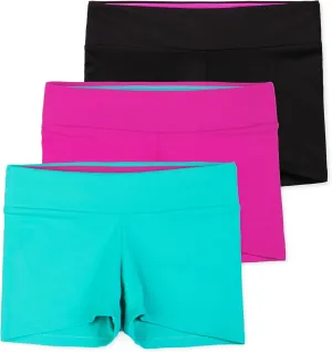 Layla Girls Dance Shorts, Gymnastics & Dancewear