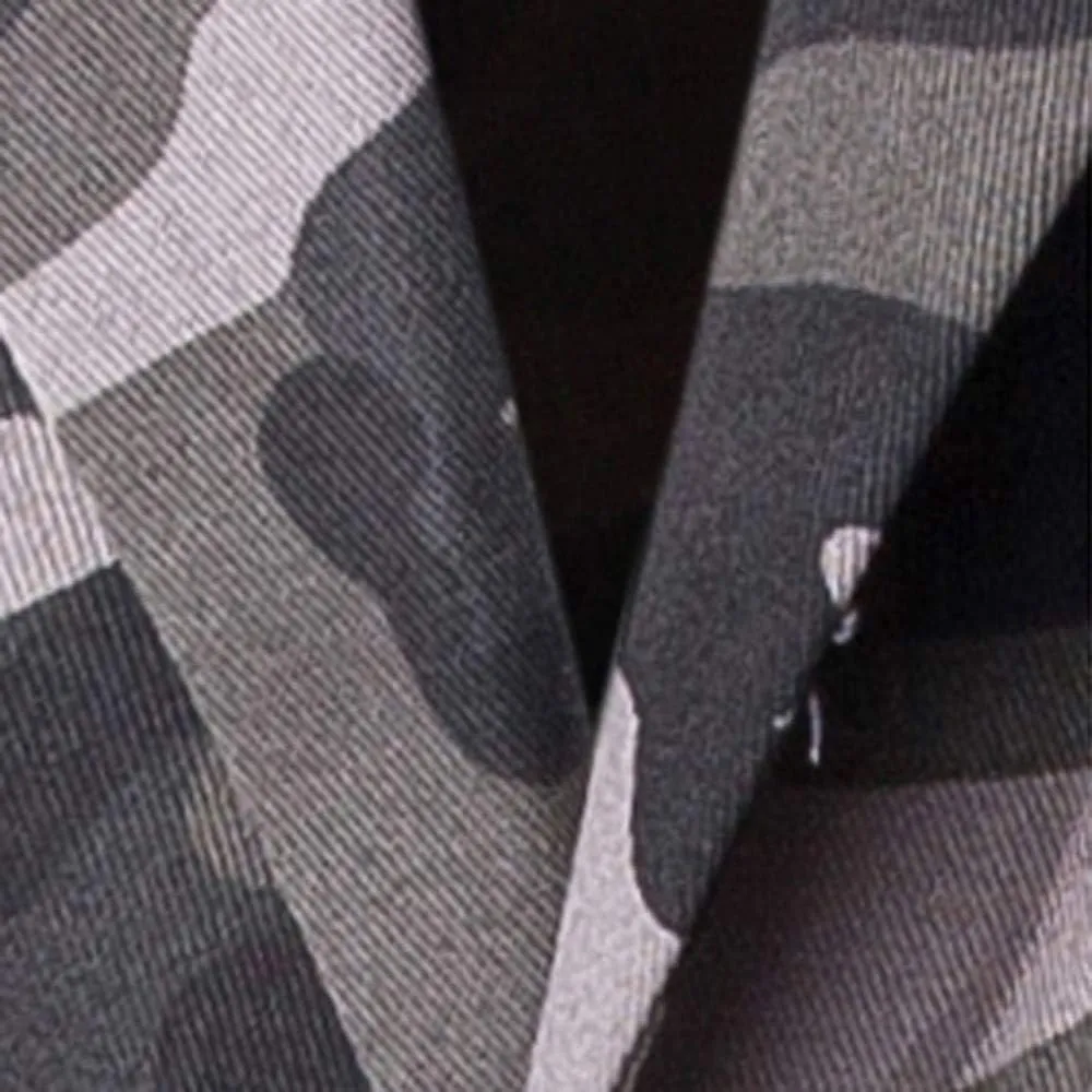 Mens Blazer Casual Camouflage Long Sleeve Sports Coats Slim Fit One Button Suit Jackets Fashion Tuxedo for Men