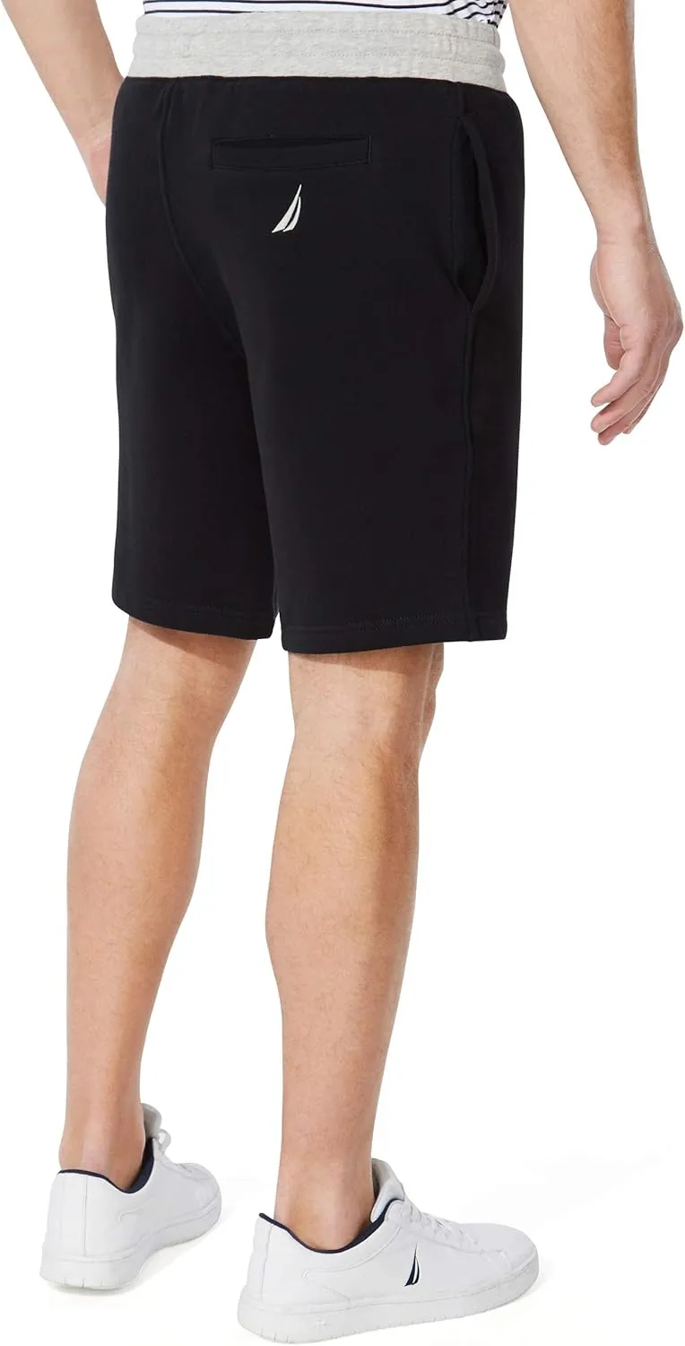 Nautica Men's Fleece Logo Shorts