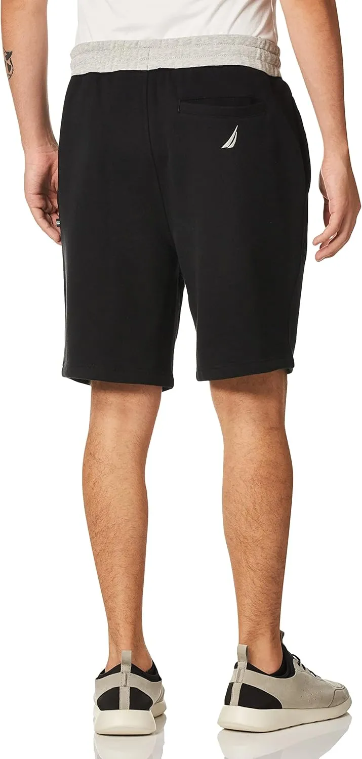 Nautica Men's Fleece Logo Shorts