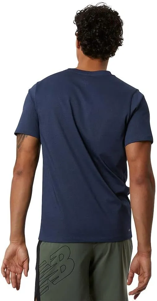 New Balance Men's Heather Tech Short Sleeve 21
