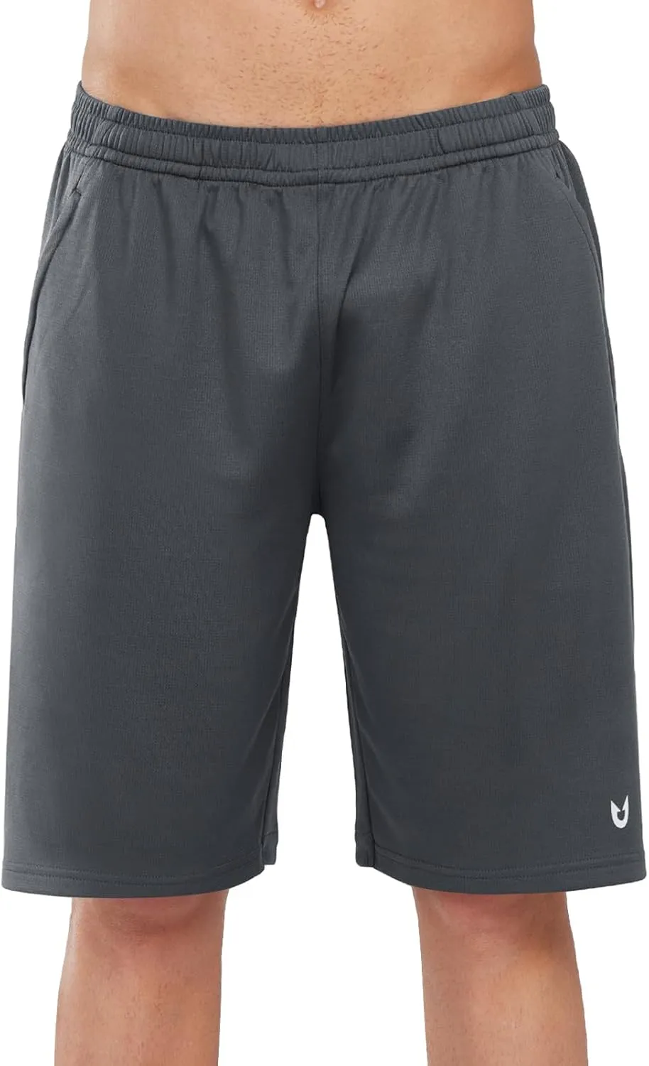 NORTHYARD Men's 10" Athletic Basketball Shorts with Zipper Pockets Quick Dry Lightweight Running Workout Gym Tennis Shorts