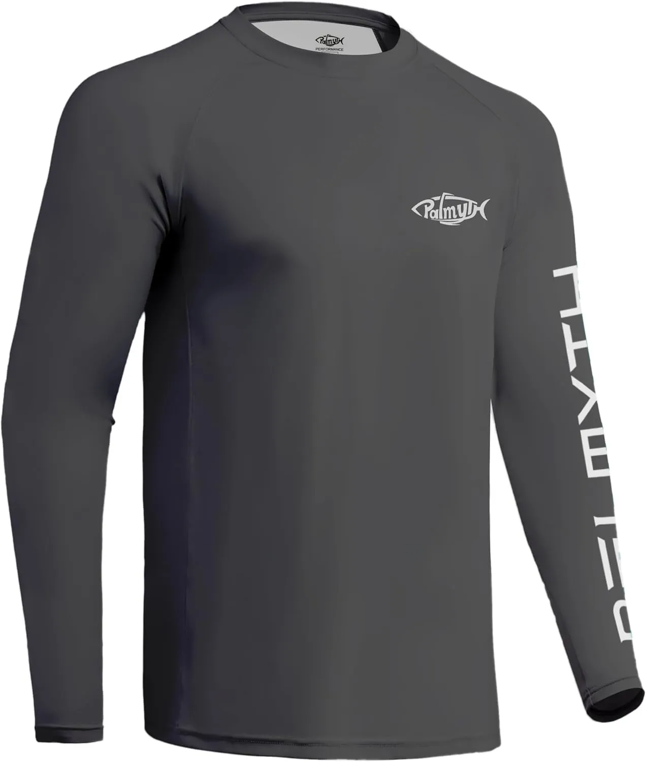 Palmyth Fishing Shirts for Men Long Sleeve UPF 50  T Shirt Sun Protection Tee