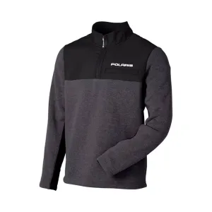 Polaris Men's Titan Mid-Layer Sweater Black/Gray