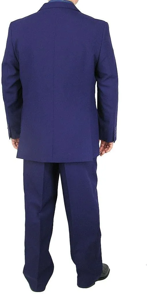 Premium 2-Piece Men's Regular Fit Dress Suit with Free Designer Socks  Sharp, Stylish, and Perfect for Any Occasion