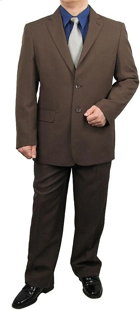 Premium 2-Piece Men's Regular Fit Dress Suit with Free Designer Socks  Sharp, Stylish, and Perfect for Any Occasion