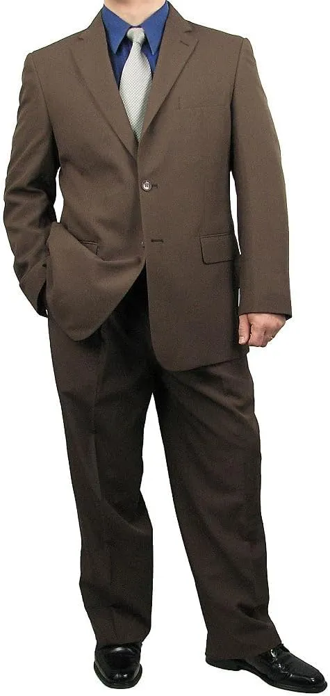 Premium 2-Piece Men's Regular Fit Dress Suit with Free Designer Socks  Sharp, Stylish, and Perfect for Any Occasion