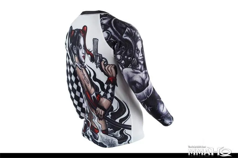 Raven "Harlequin" Rash Guard