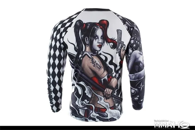 Raven "Harlequin" Rash Guard
