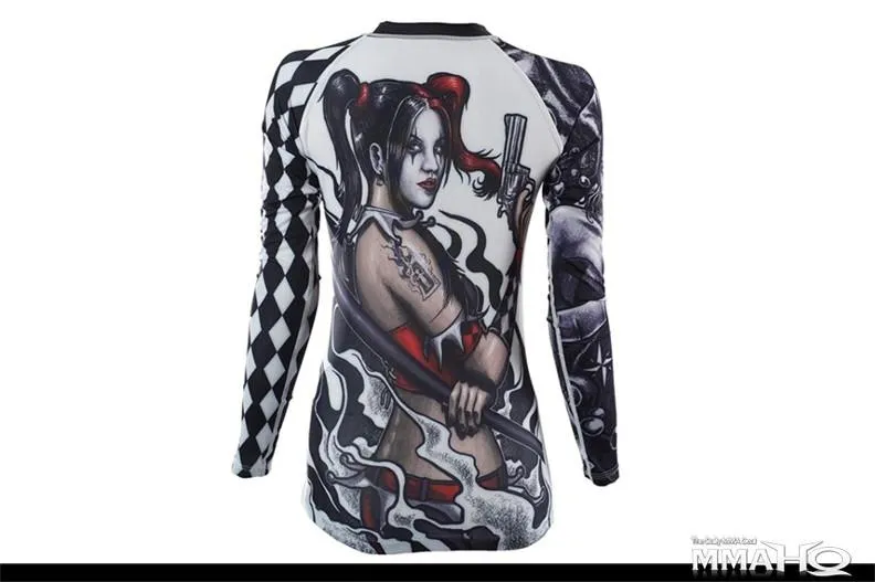 Raven "Harlequin" Rash Guard