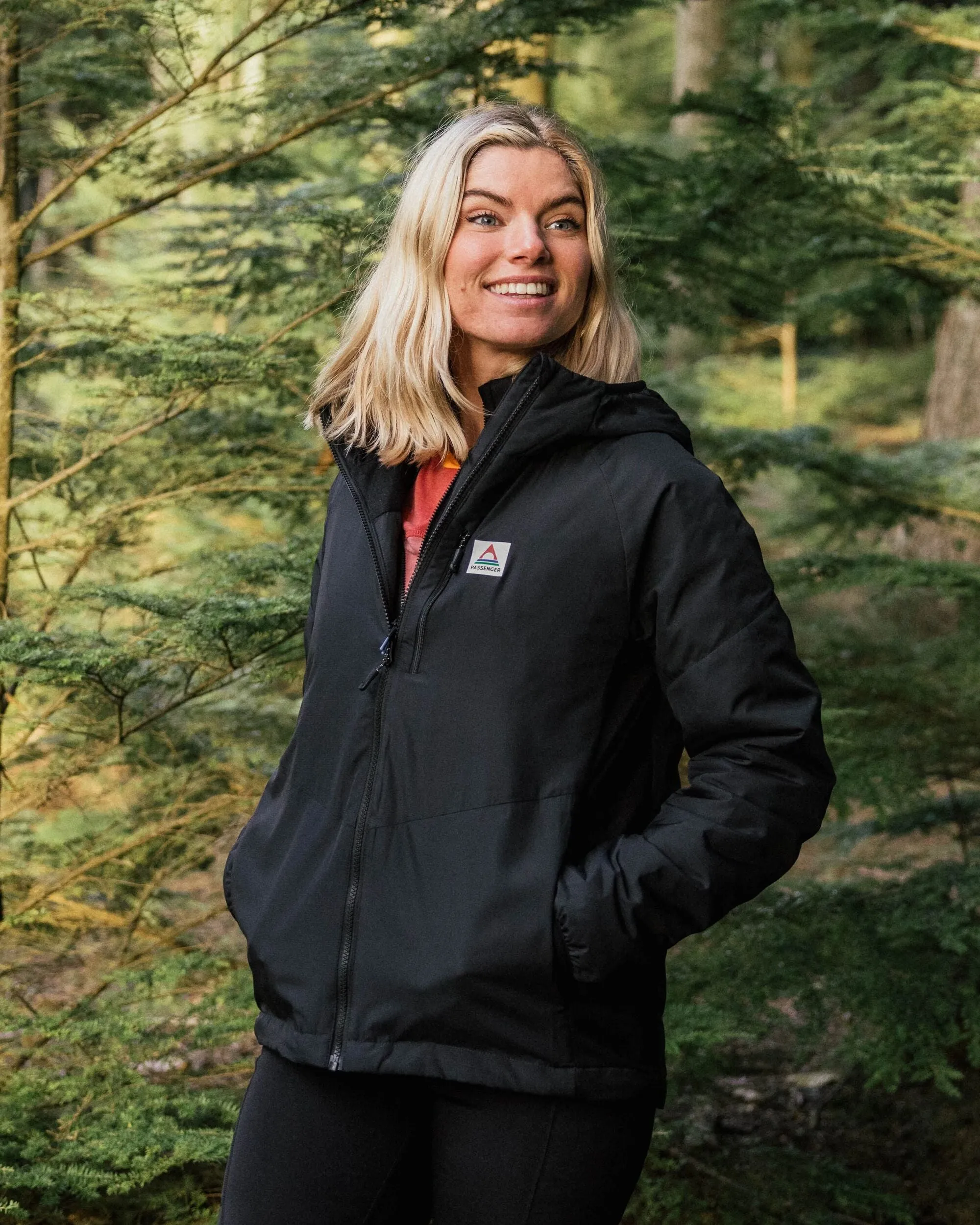 Shasta Lightweight Recycled Thermore Insulated Jacket - Black