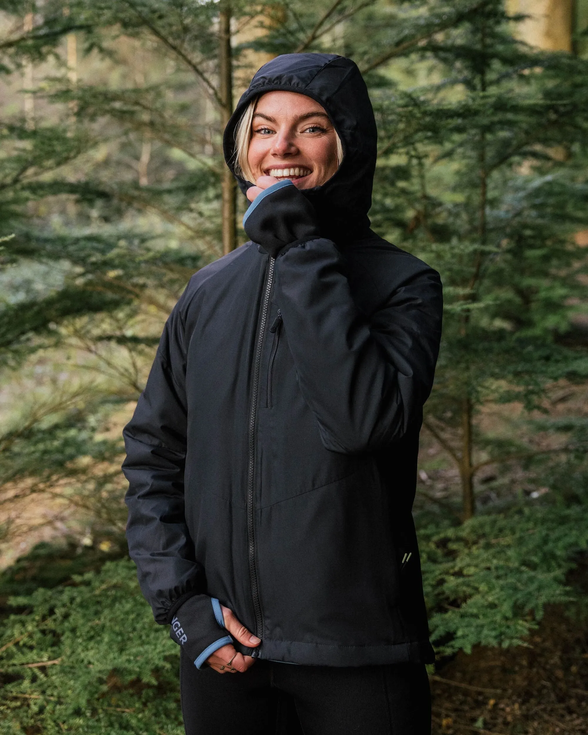 Shasta Lightweight Recycled Thermore Insulated Jacket - Black
