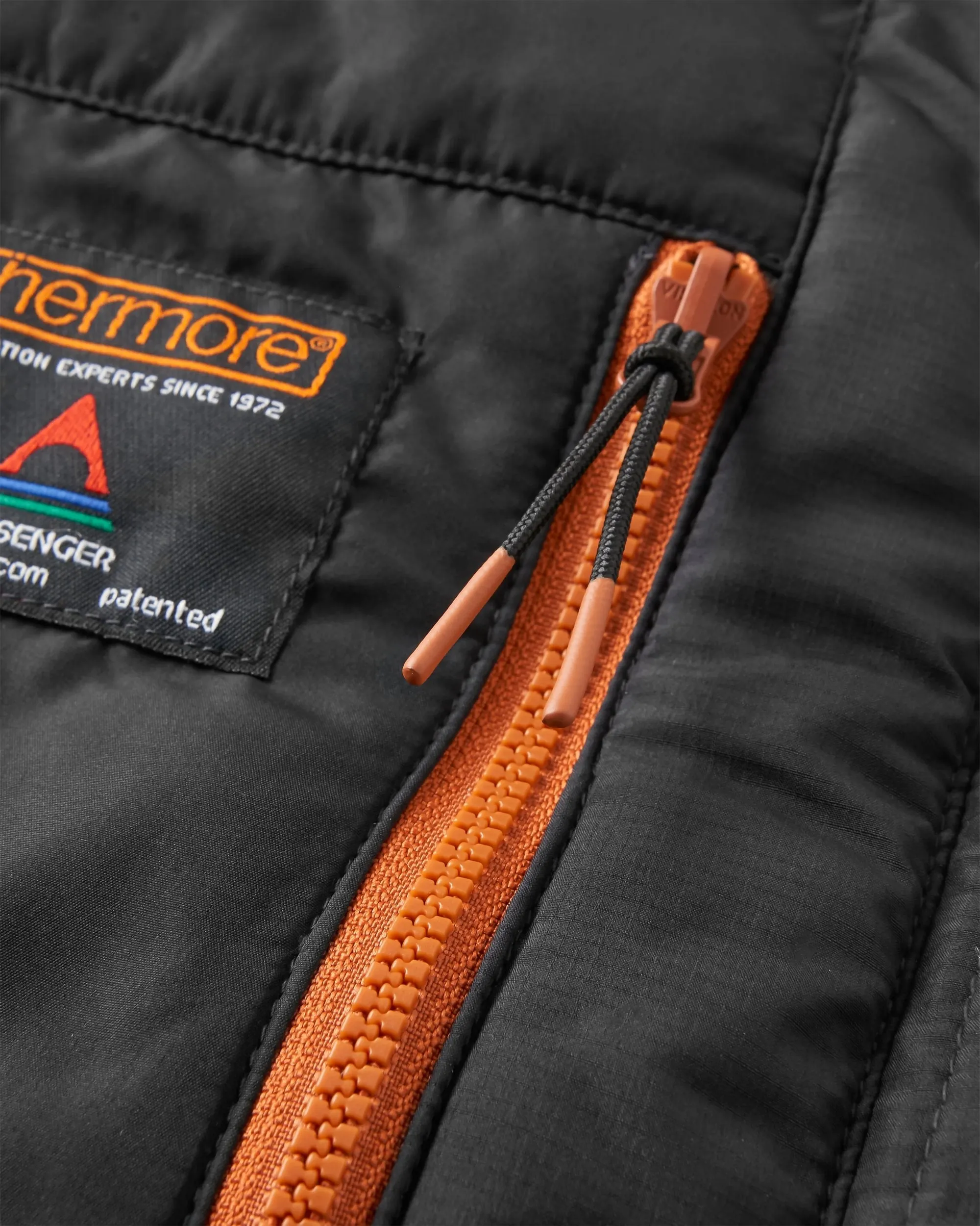 Shasta Lightweight Recycled Thermore Insulated Vest - Black