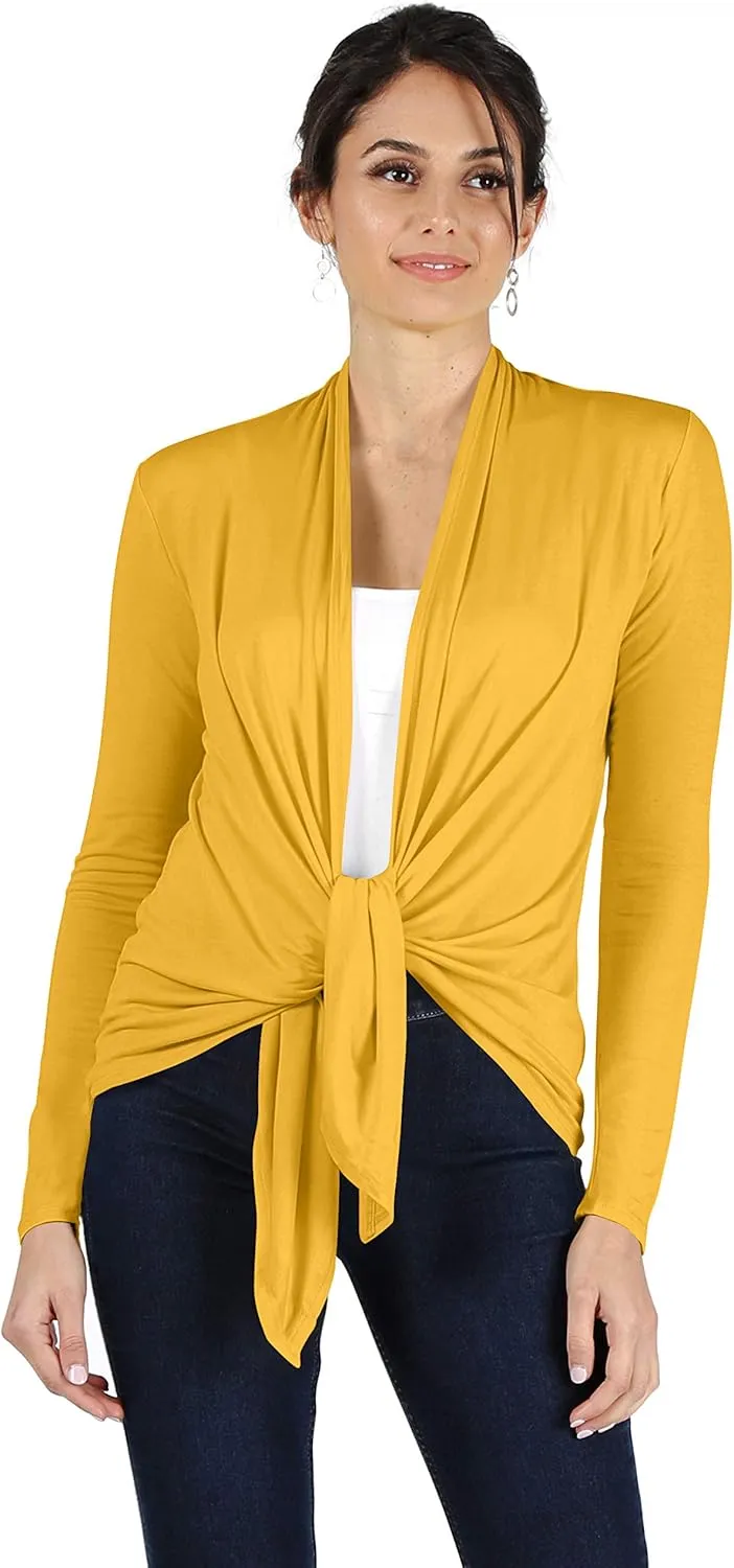 Simlu Lightweight Cardigans for Women Reg and Plus Size Light Cardigans for Women Summer Long Sleeves