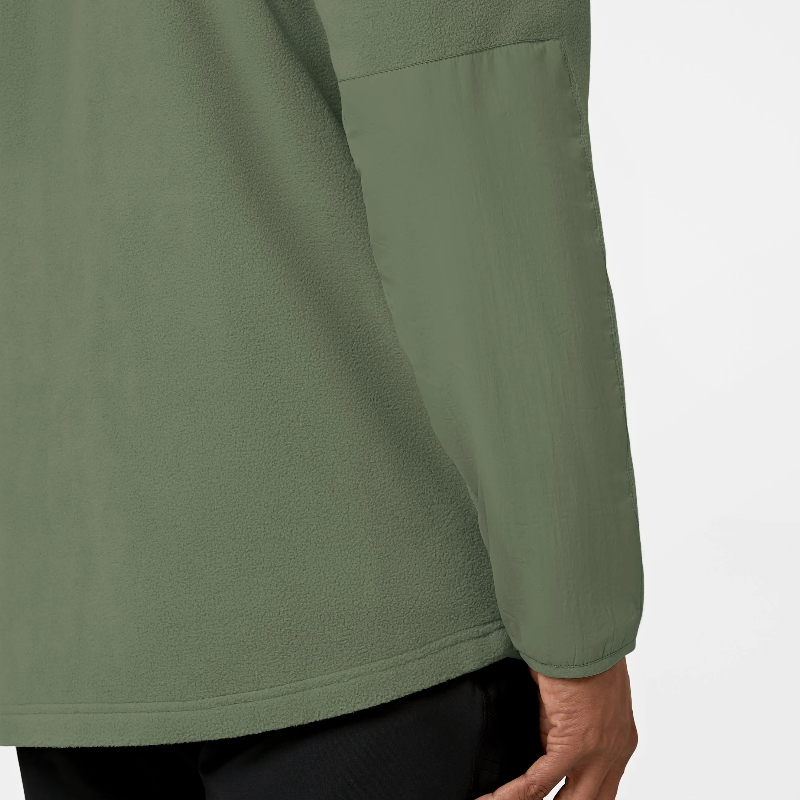 Slate Men's Micro Fleece Zip Jacket - Olive