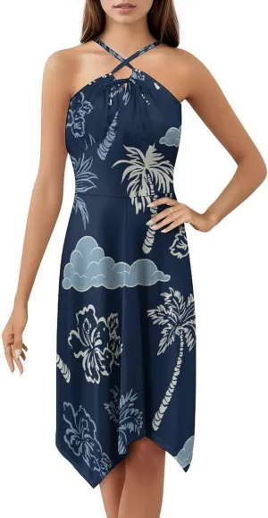 St Lucia Flag Women's Dress Summer Party Camisole Dress