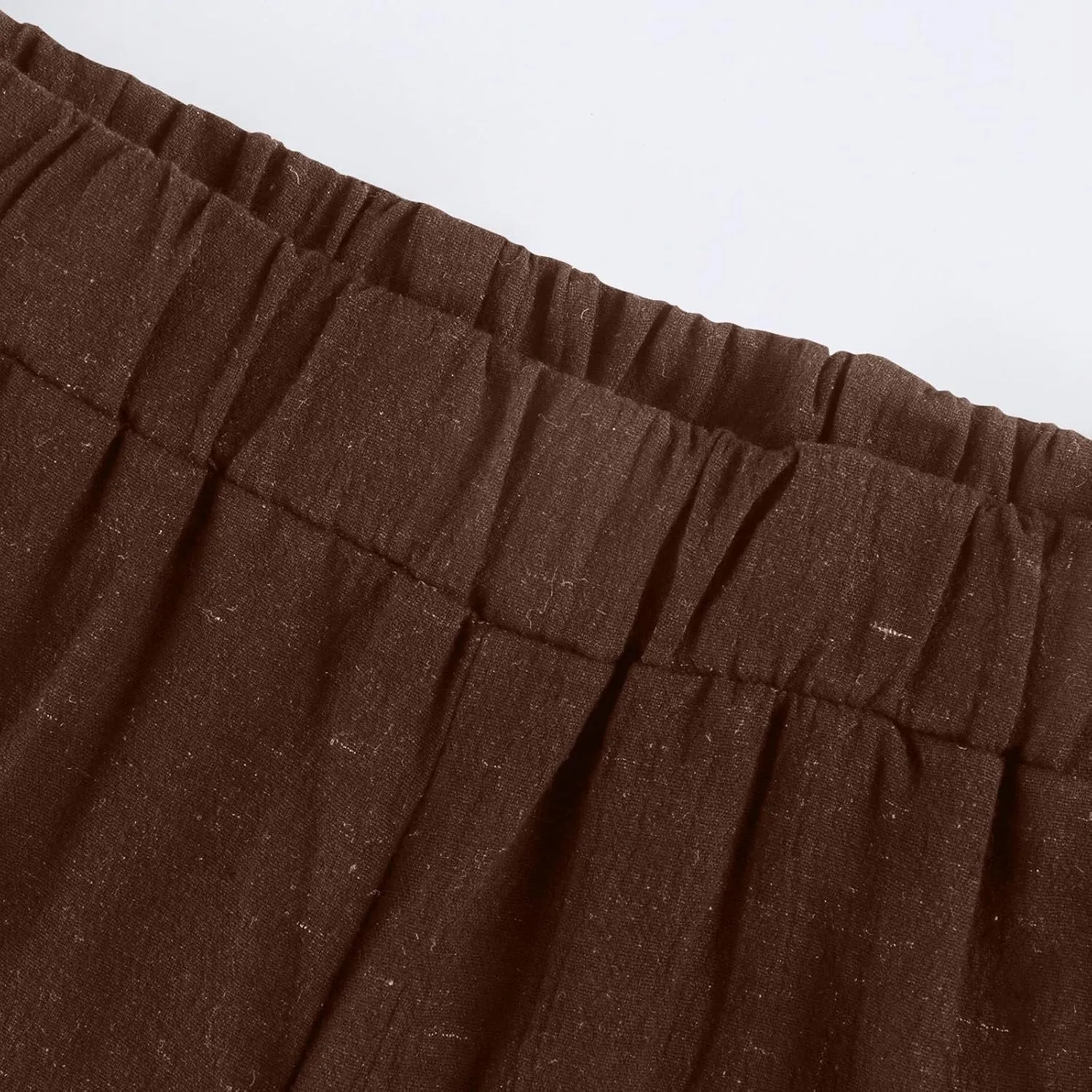 Summer Bermuda Shorts for Women Knee Length 2024 Trendy Linen Shorts Lightweight Casual Beach Short Pants w/Pockets