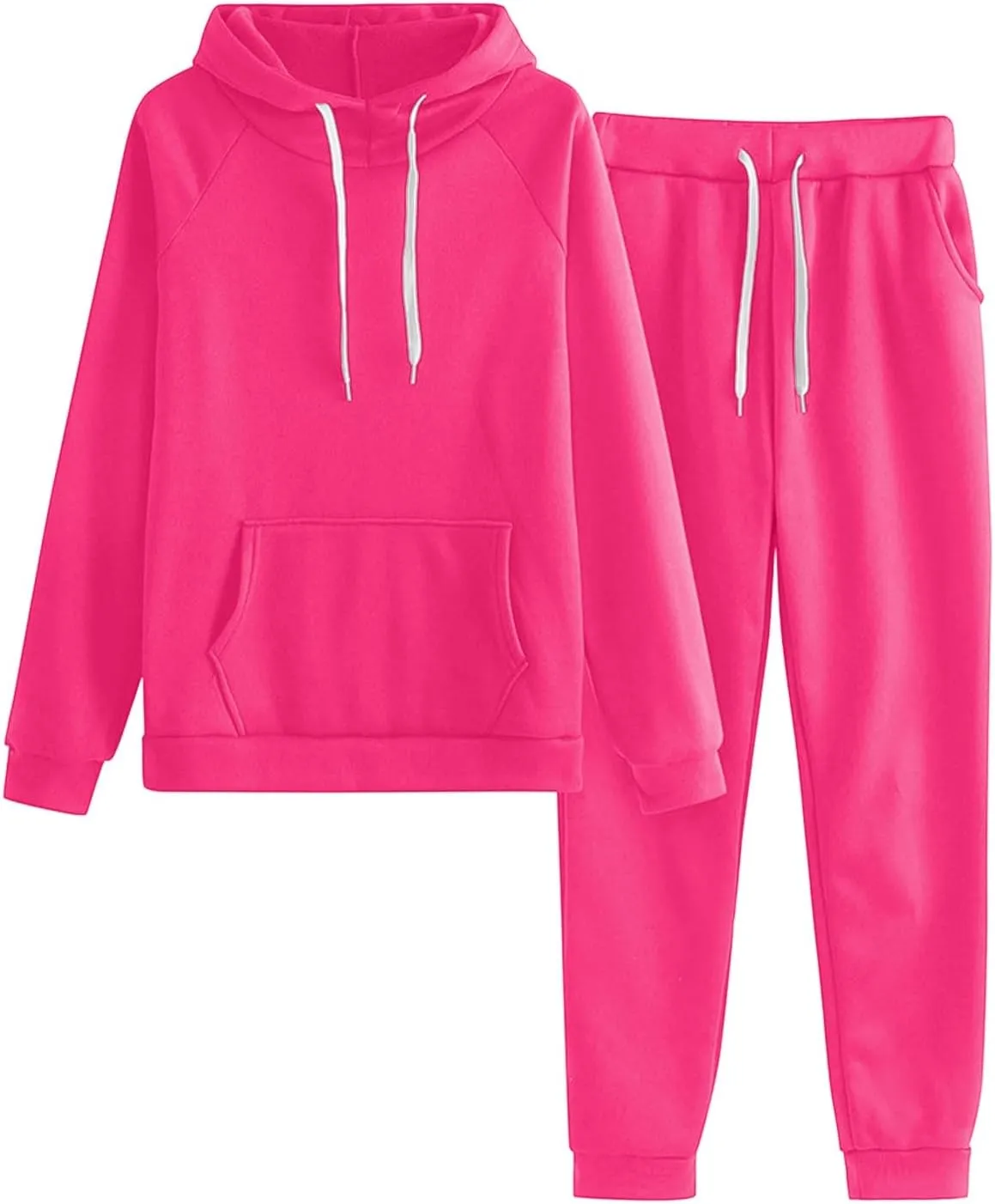 Sweatsuit for Women 2 Piece Long Sleeve Crewneck Cute Workout Long Sleeve Shirts Yoga Pants Outfits