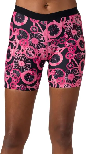 Terry Bike Shorts Women Padded, Bicycle Mixie Bike Liner Shorts for Women Cycling Underwear with Padding - Brief Style