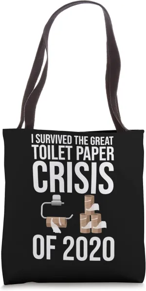 The Great Toilet Paper Crisis Soft Tissue Paper Tote Bag