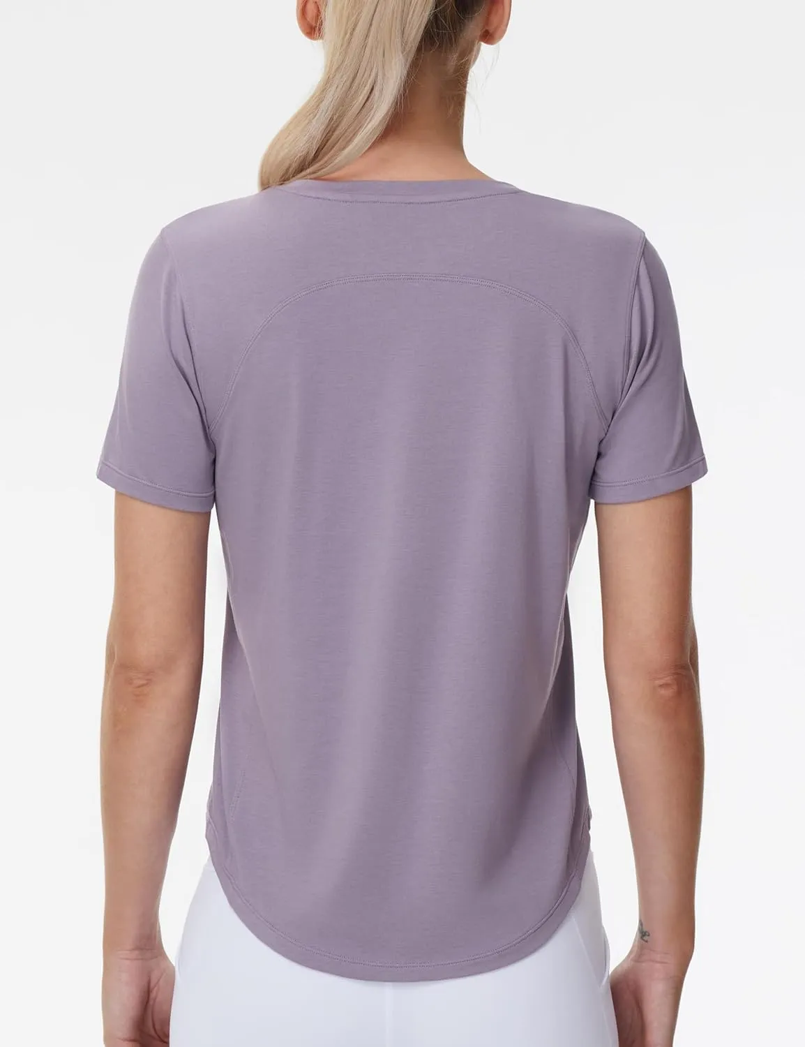 THE GYM PEOPLE Women's Workout Short Sleeve Breathable T-Shirts Athletic Yoga Tee Tops