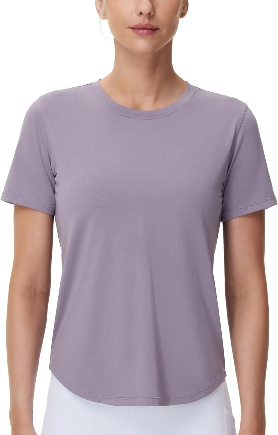 THE GYM PEOPLE Women's Workout Short Sleeve Breathable T-Shirts Athletic Yoga Tee Tops