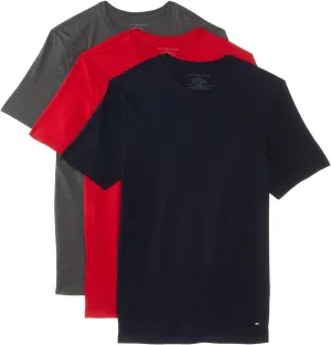 Tommy Hilfiger Men's Cotton Classic 3-Pack Crewneck Undershirts