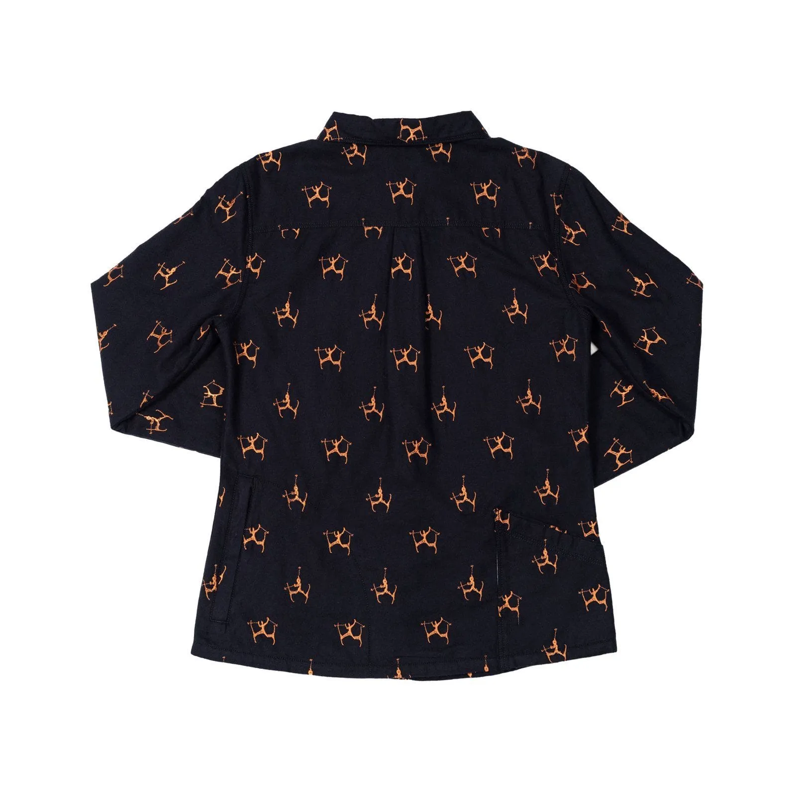 Womens High Sierra Shirt - Hot Dog, Midnight Navy
