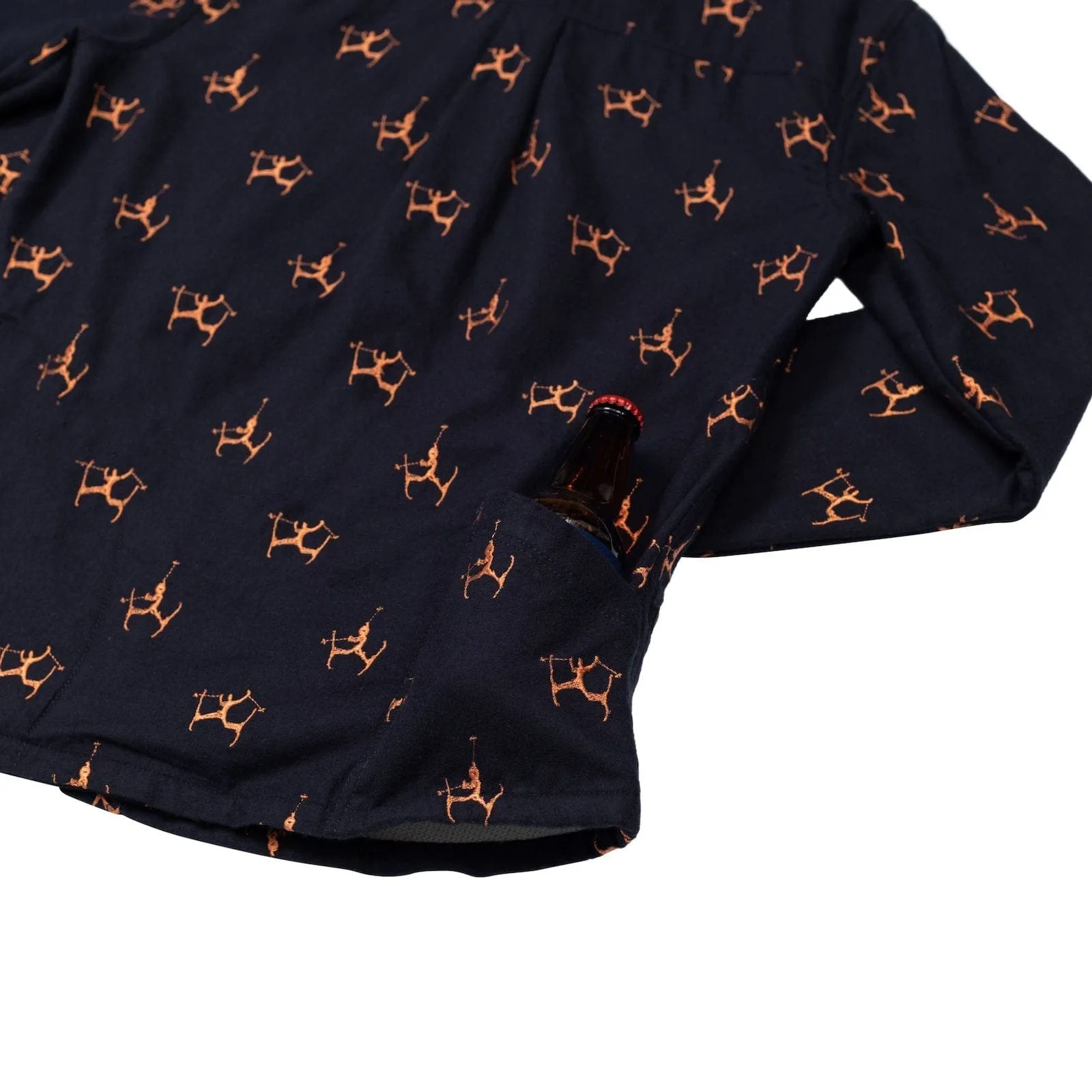 Womens High Sierra Shirt - Hot Dog, Midnight Navy