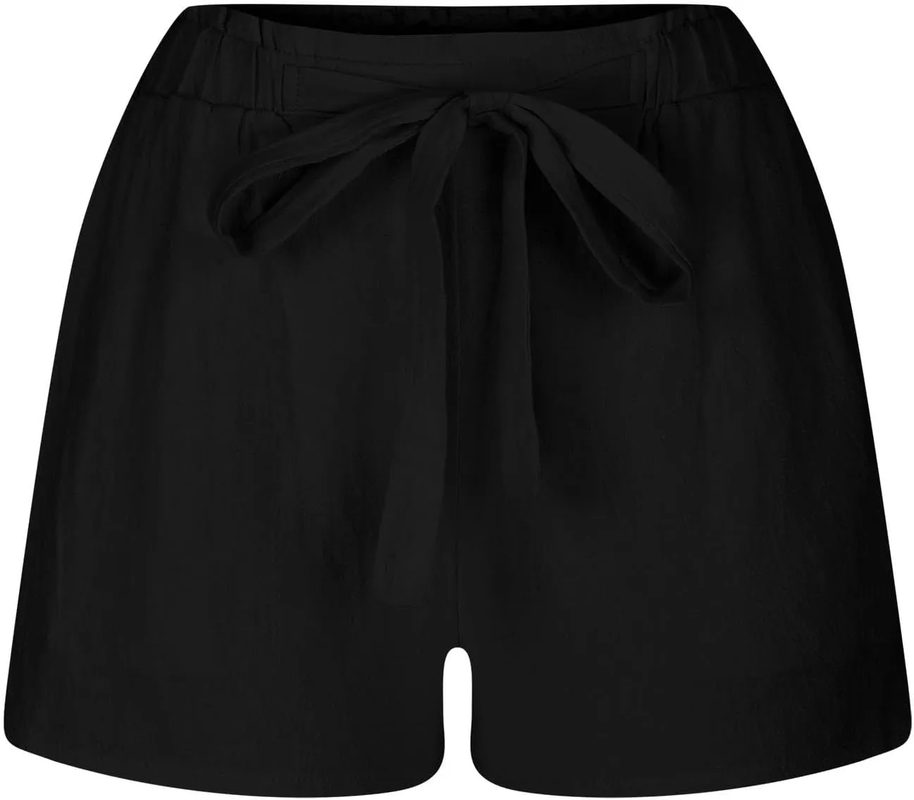 Womens Lightweight Shorts Summer Beach Resort Wear 2025 Drawstring Elastic High Waist Casual Dressy with Pockets