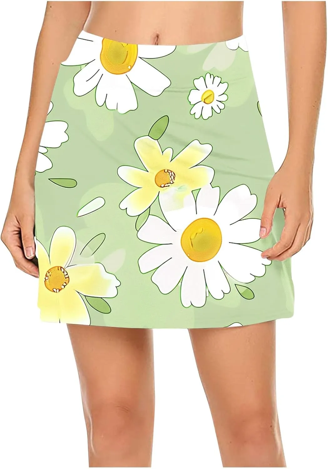 Womens Tennis Skirt Golf Skorts with Shorts 2025 Trendy Printed High Waisted Workout Yoga Pants Legging with Pockets