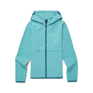 Women's Vuelta Performance Windbreaker Jacket - Coastal