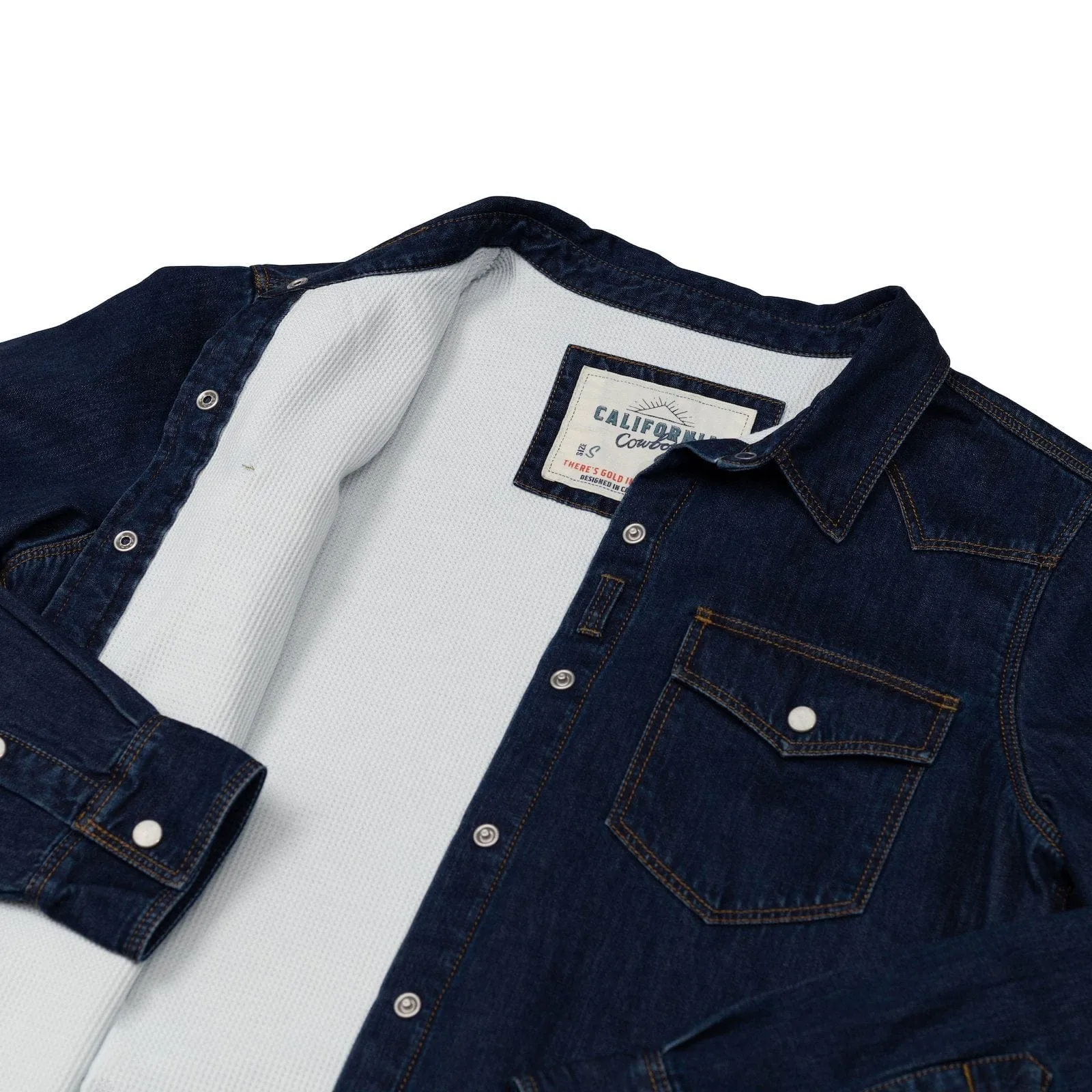 Womens Western High Sierra Shirt - Sea Ranch Indigo