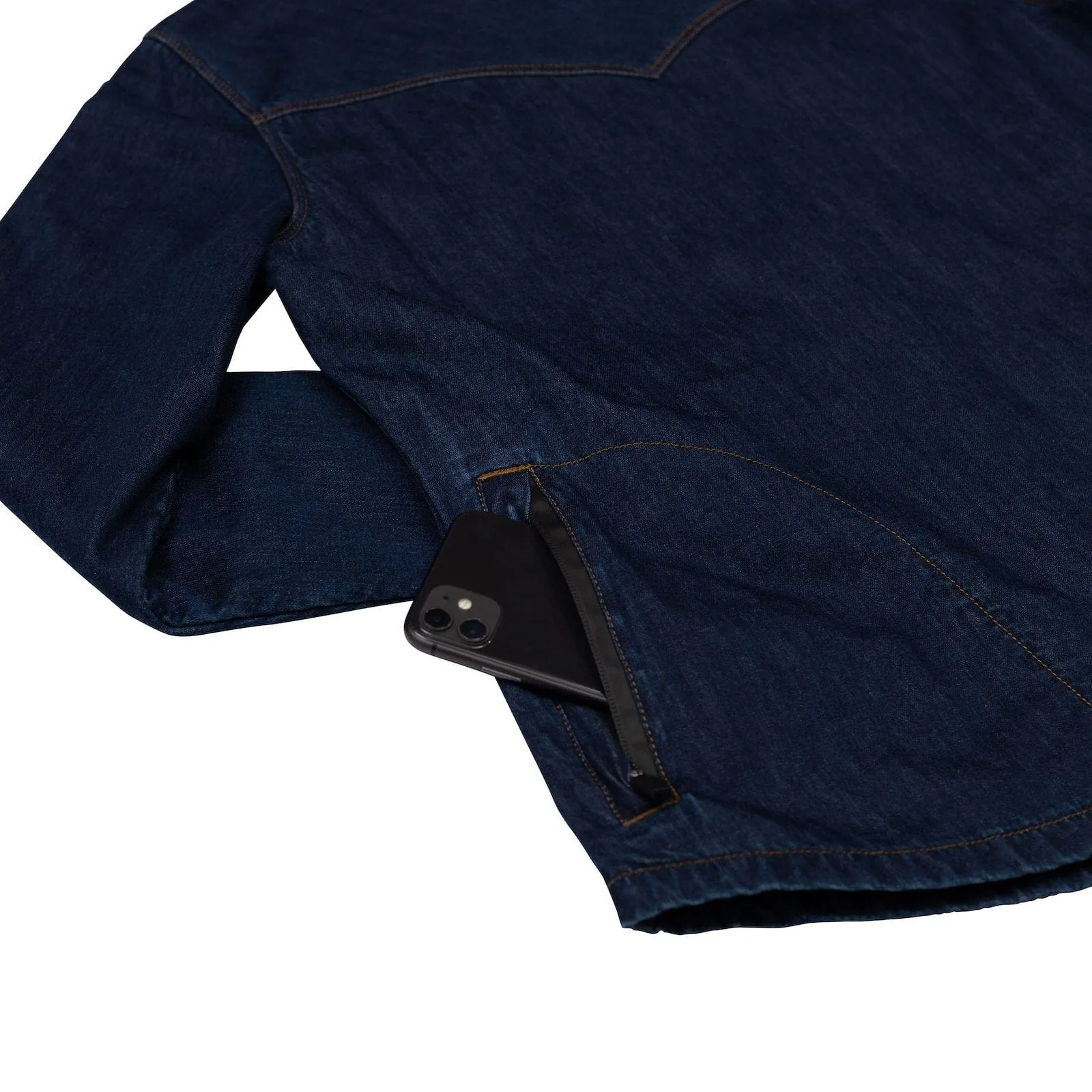 Womens Western High Sierra Shirt - Sea Ranch Indigo