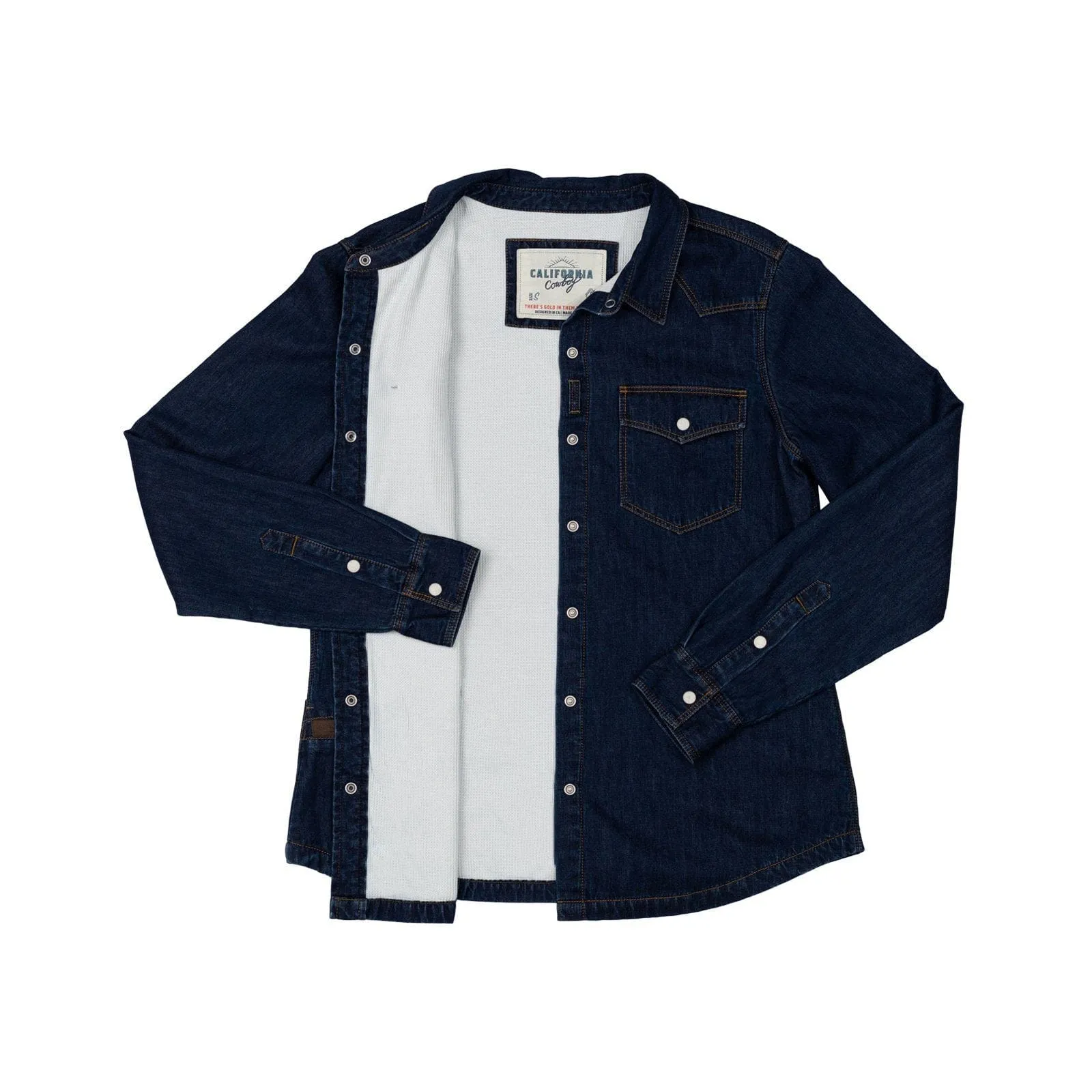 Womens Western High Sierra Shirt - Sea Ranch Indigo