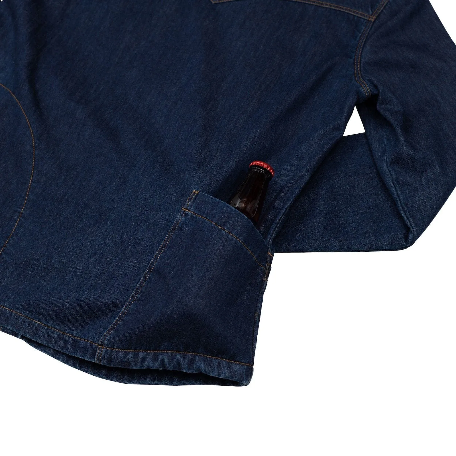 Womens Western High Sierra Shirt - Sea Ranch Indigo