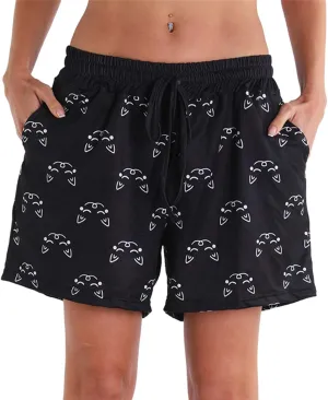 X-Image Women's Comfy Stretch Summer Beach Shorts Casual Pajama Shorts Yoga Short Pants with Elastic Drawstring & Pockets